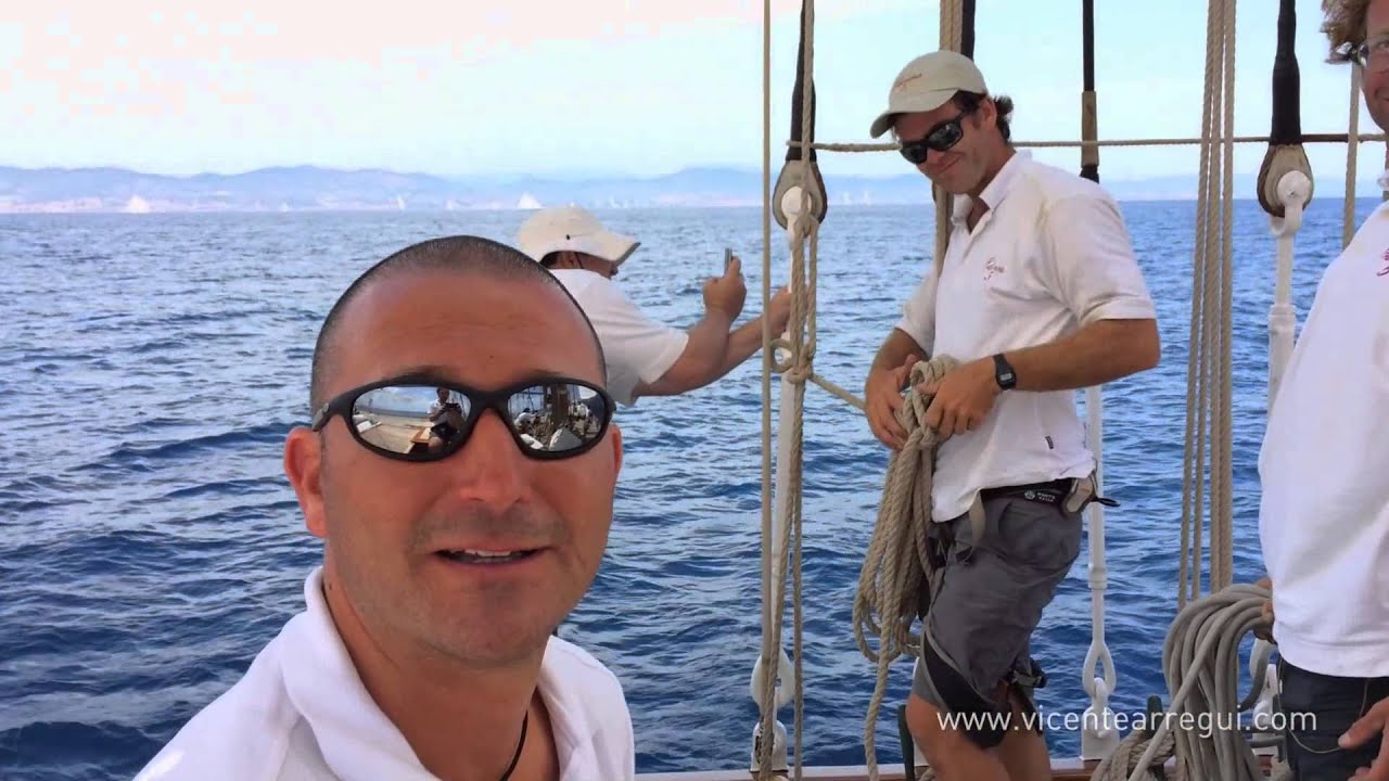 Schooner Eleonora en la Regata Puig de Vela Clasica 2014