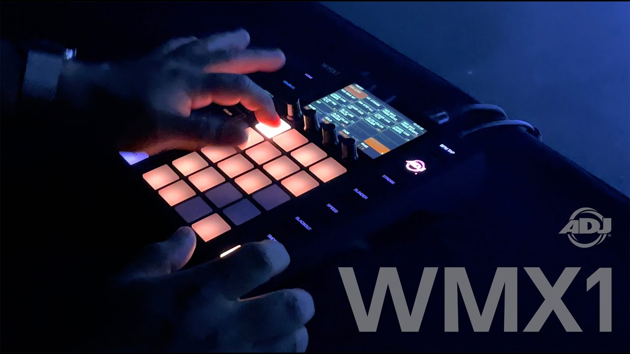 ADJ Lightshow Demo with WMX1, Focus Spot 4Z & Focus Spot 2X