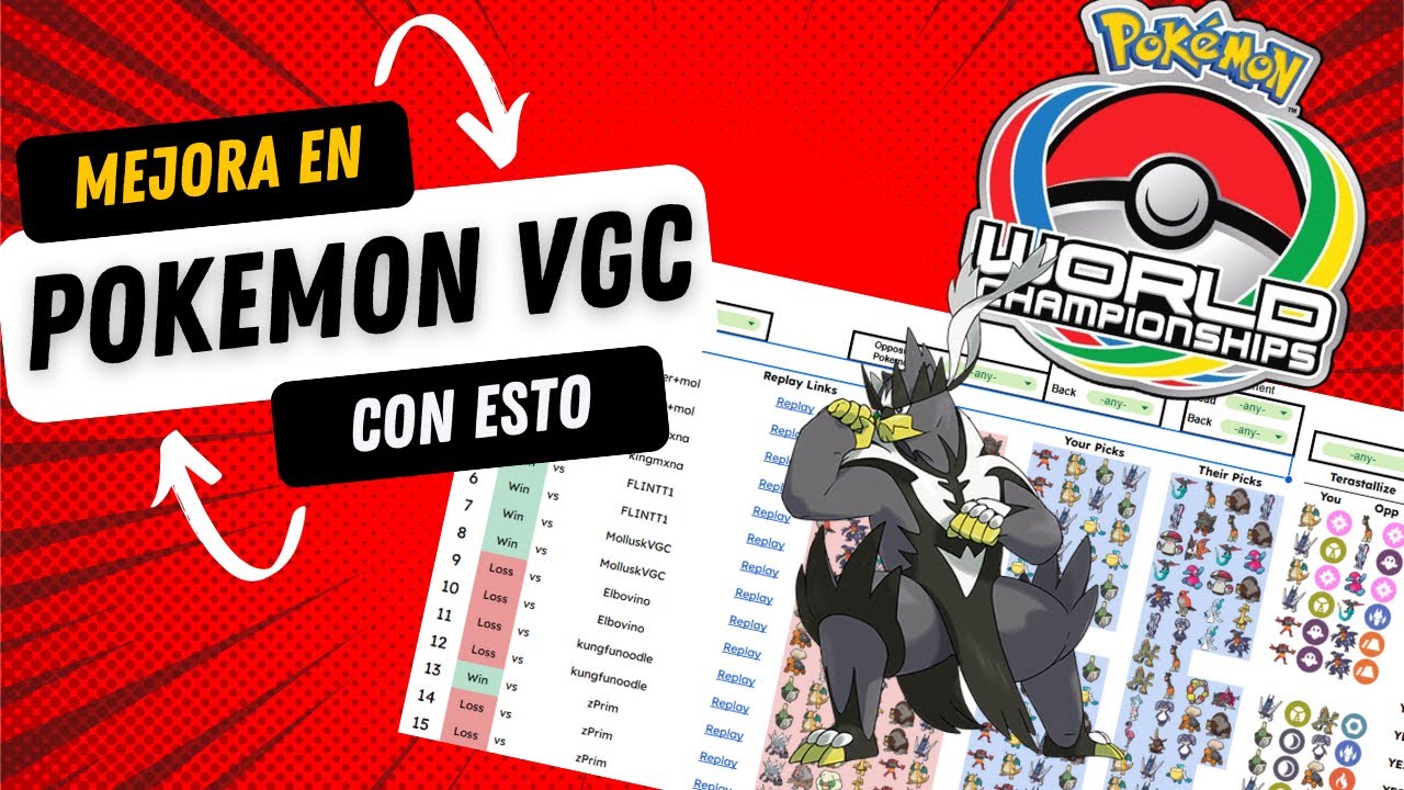 5 PASOS que te harán MEJORAR en POKEMON VGC! Del TOP 121 al TOP 46 - MEJORA POKEMON COMPETITIVO