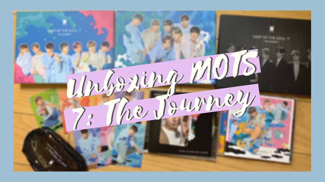 Unboxing 5 versions of BTS New Japanese Album | Map Of The Soul : 7 The Journey