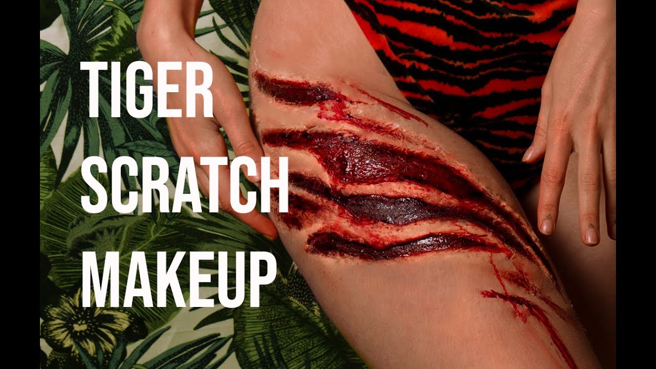 BUNNY-TIGER makeup tiger scratch SFX