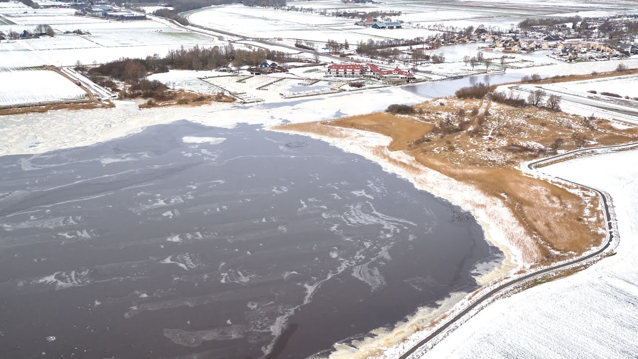 Winter beelden Friesland 10 Februari 2021