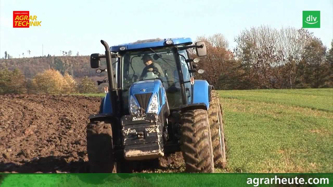 New Holland T7.210 Traktor im AGRARTECHNIK-Maschinentest