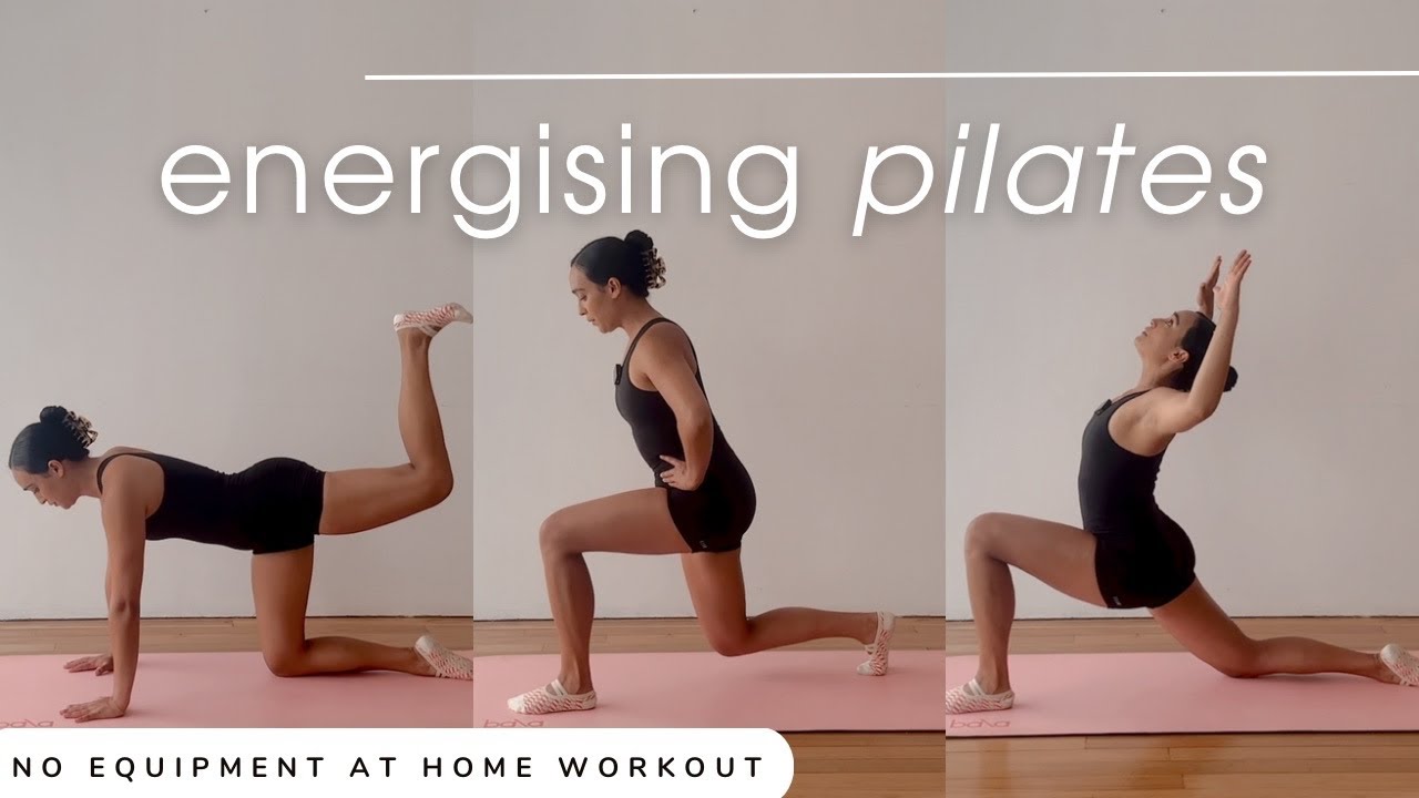 30 MIN PILATES FULL BODY WORKOUT | Energising Pilates (No Equipment)