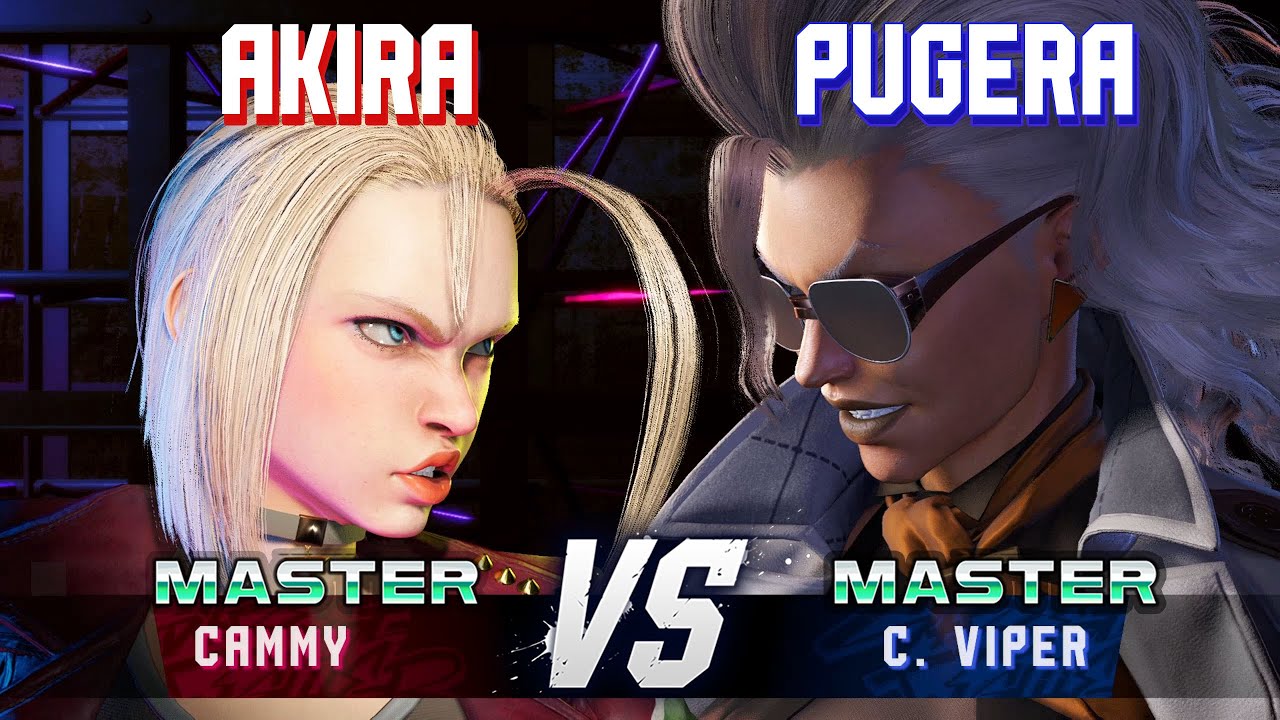 SF6 ▰ AKIRA (Cammy) vs PUGERA (C.Viper) ▰ High Level Gameplay