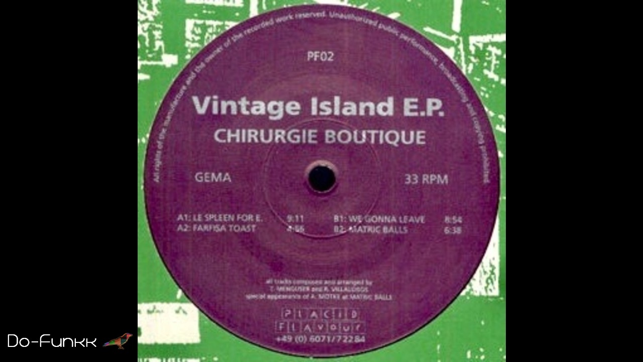 Chirurgie Boutique - Farfisa Toast [Placid Flavour &lrm;&ndash; PF 02]