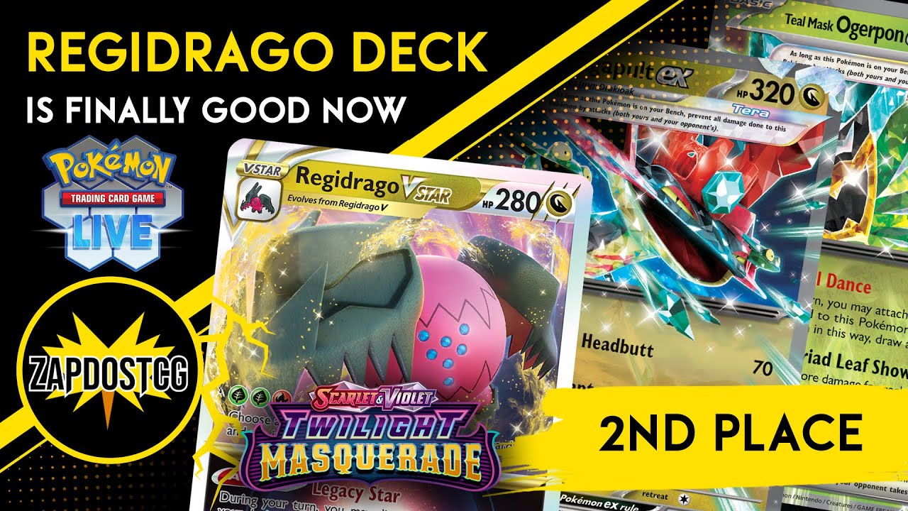 2nd Place Regidrago VSTAR / Ogerpon ex Deck Is INSANE!! (Pokemon TCG)