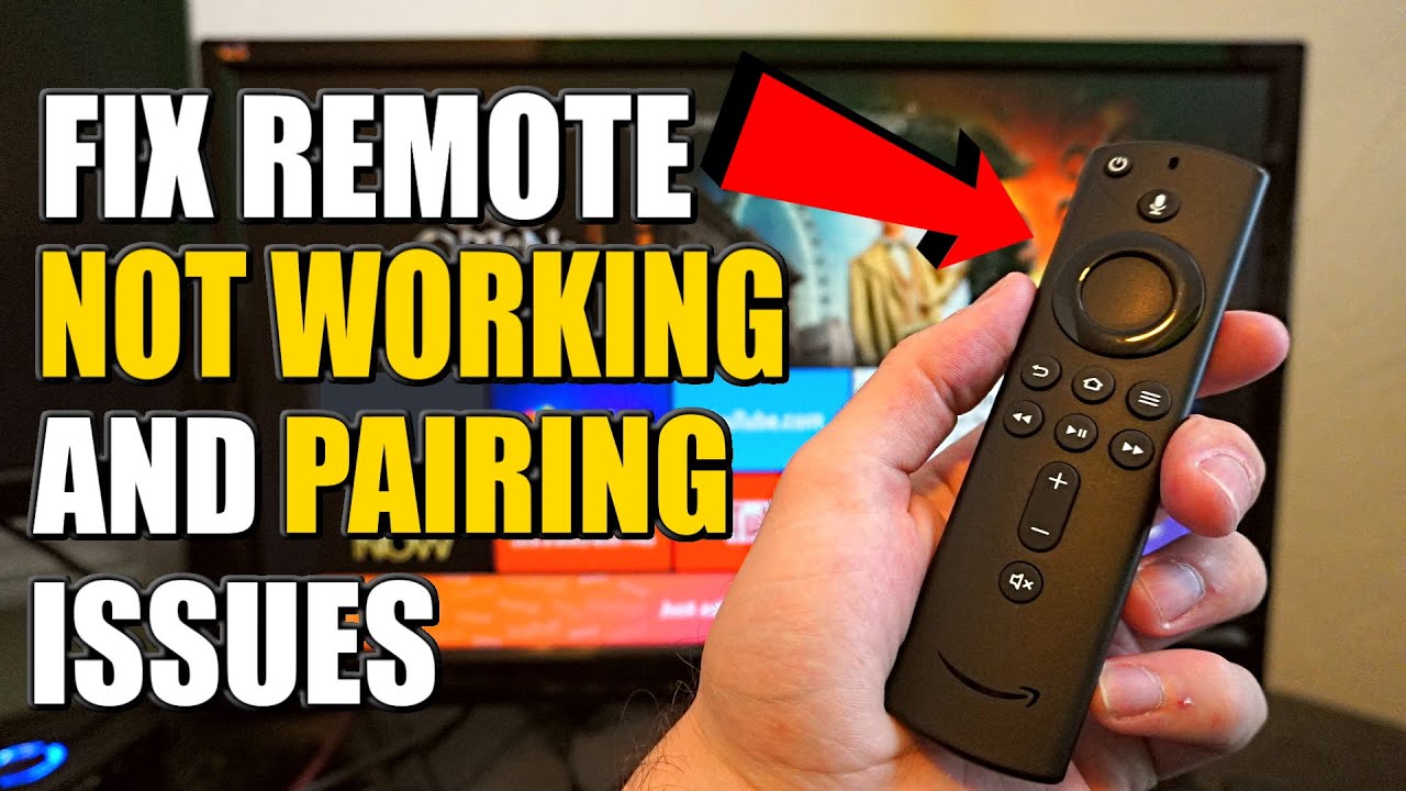 5 ШАГОВ для устранения проблемы с пультом дистанционного управления Fire Stick TV, который не раб...