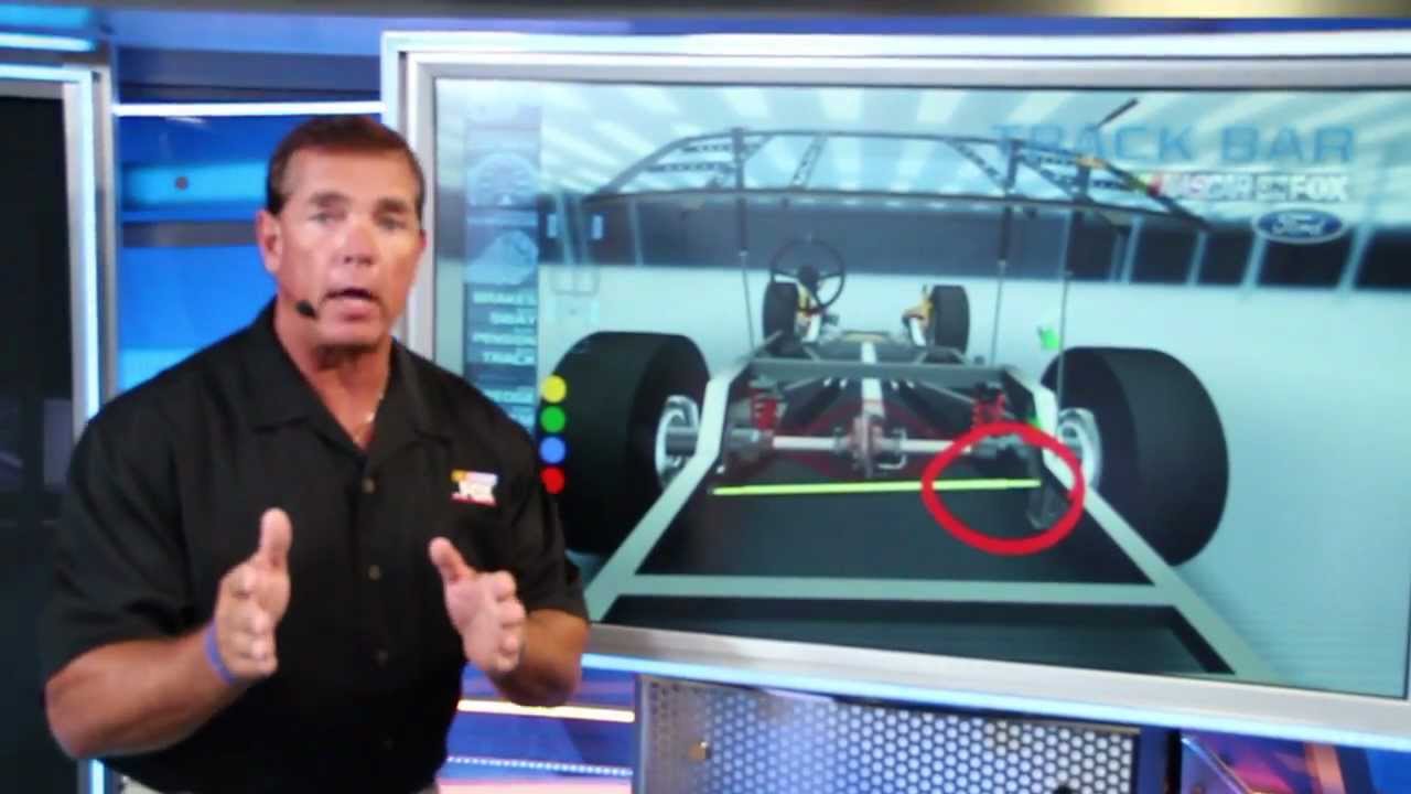 Jeff Hammond and the Ford Racing Tech Car at Dover
