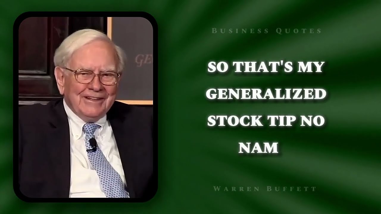 WARREN BUFFETT - HAVE THE RIGHT TEMPERAMENT