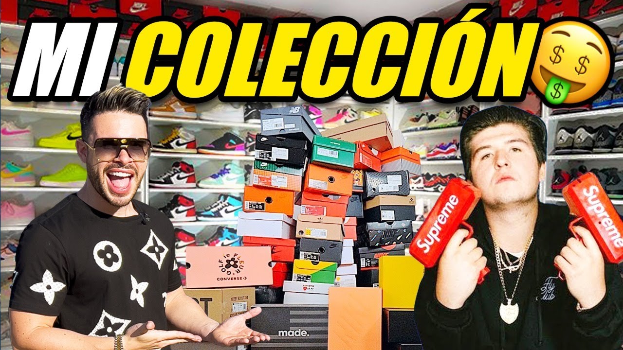 TOUR POR MI ARMARIO DE SNEAKERS Y ROPA DE LUJO 🤑💰