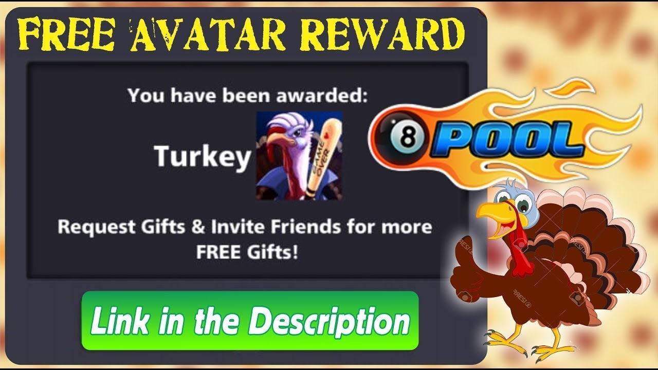 Turkish Avatar 😎😎 link in description | 8 Ball pool