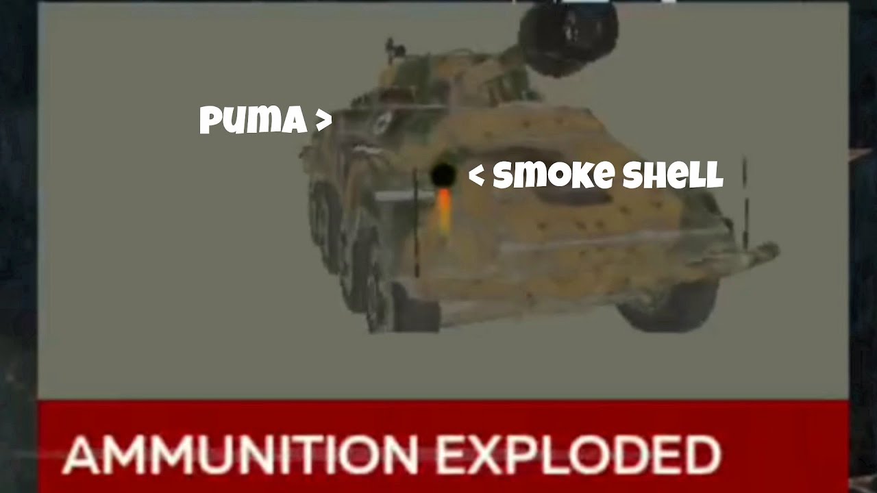 I killed a PUMA with smoke shell | war thunder mobile