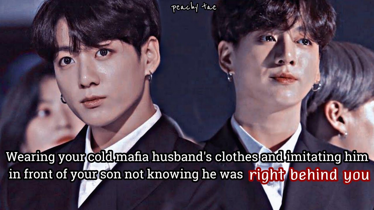 Wearing ur cold husband's clothes & imitate him in front of ur son not knowing he's right behind u