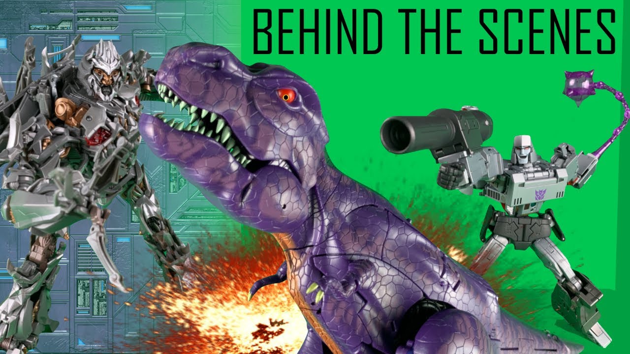 Behind the Scenes: Megatron VS Megatron VS Megatron ! Transformers Stop Motion Animation |