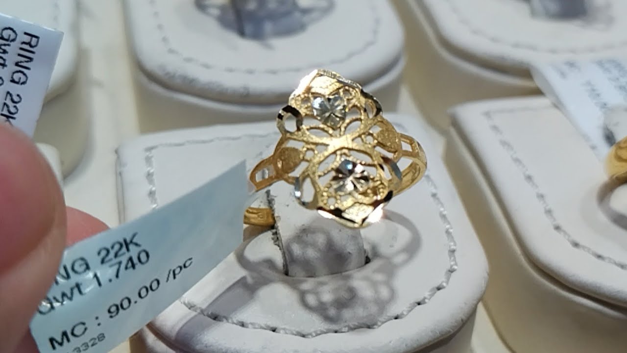 Simple gold ring collection|Lina's Philia|KSA|#fyp|#ksa|#mustwatch #gold|#22k|#100k|#rings