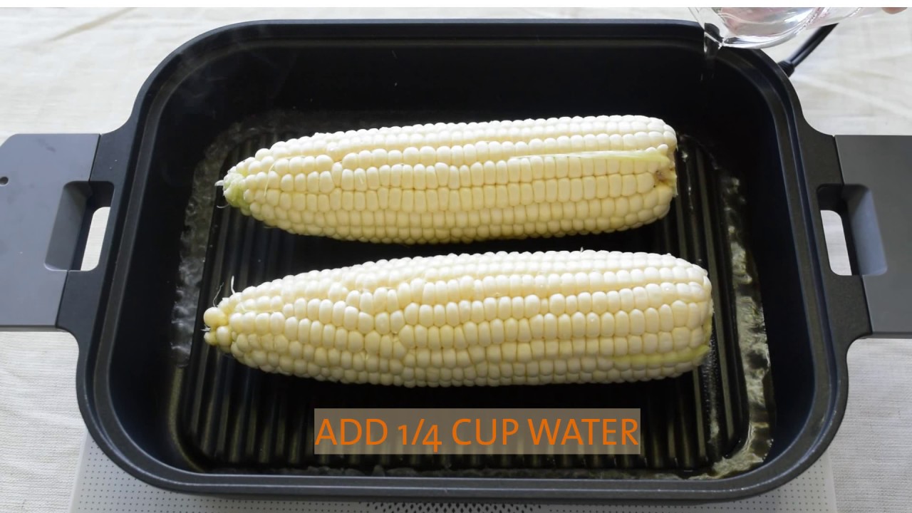 How to Cook Steam-Grilled White Corn with UCHICOOK Steam Grill