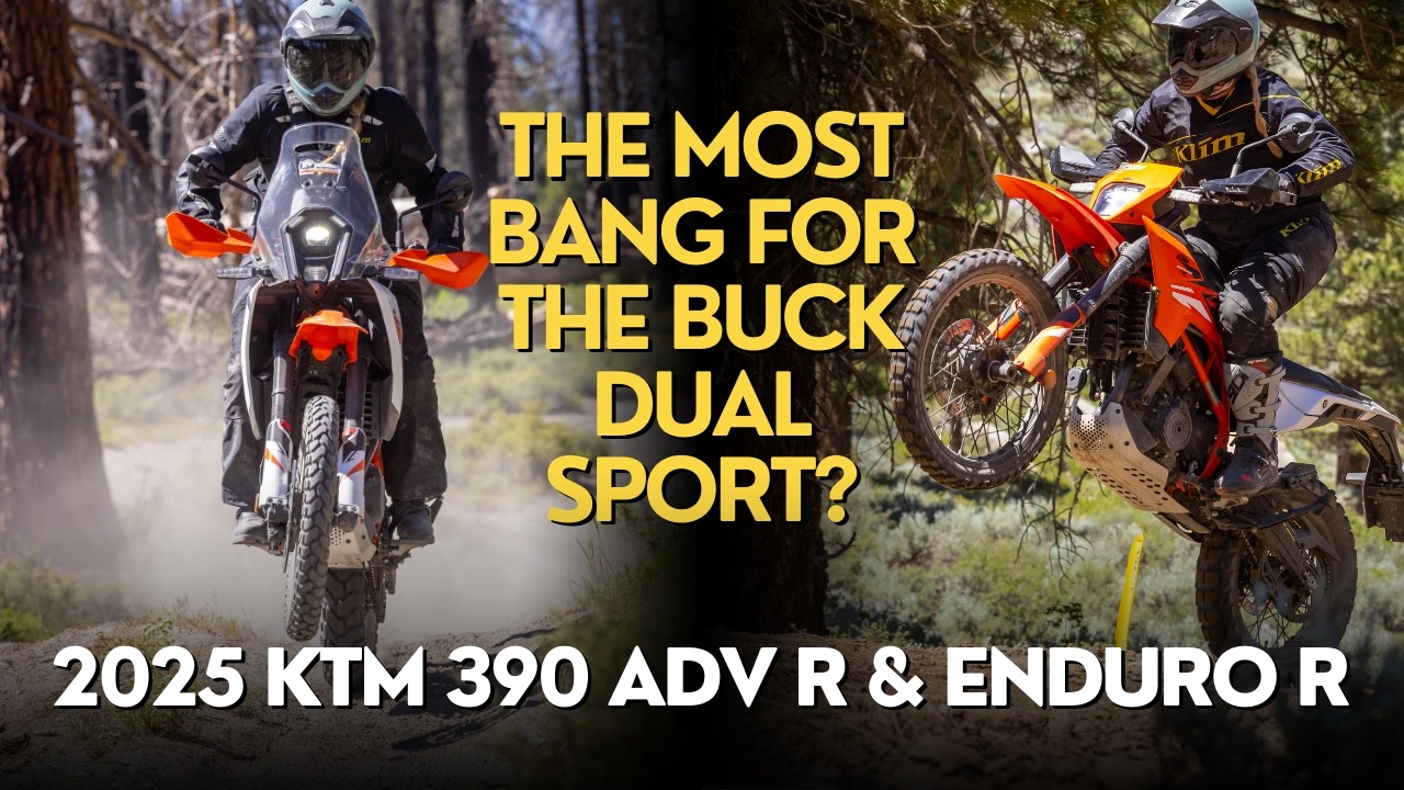 The Most Bang For Your Buck Dual Sport Bike? | 2025 KTM 390 ADV R & Enduro R | Full Review