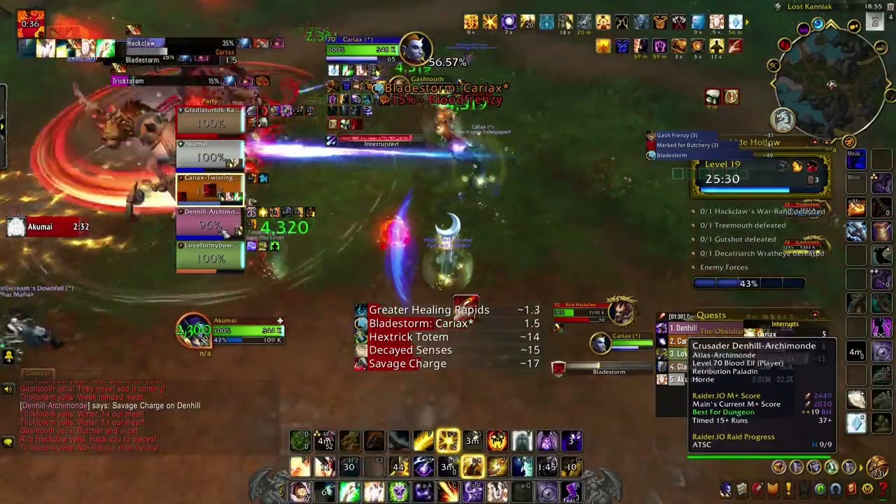 BrackenHideHollow 19 Hackclaw WarBand Tyrannical Volcanic Disc Priest
