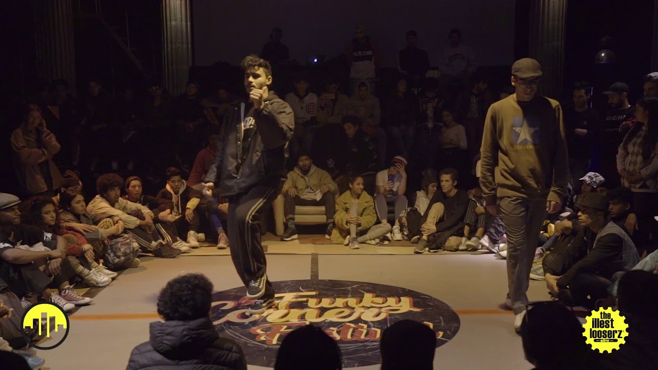 SABROUCH VS AZIZ - FUNKY CORNER SEMI FINAL POPPING