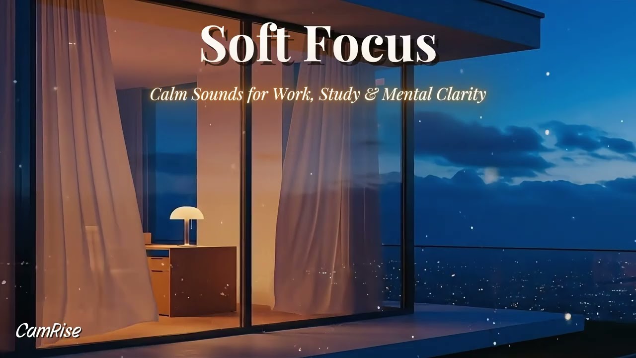 Soft Focus Music ☁️ Calm Sounds for Work, Study & Mental Clarity