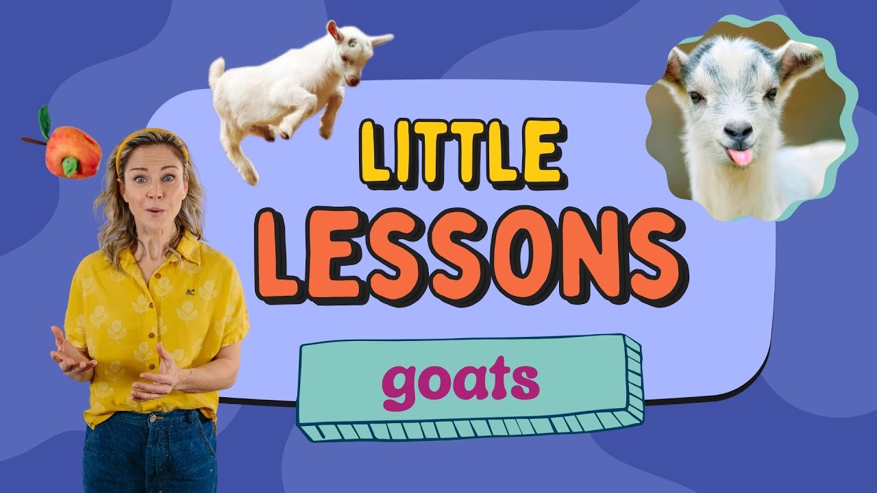 Learn to Talk with It&rsquo;s CeCe! I Little Lesson on GOATS I Videos for Babies & Toddlers I Baby Animals