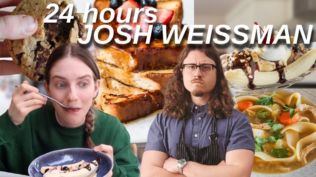 JOSHUA WEISSMAN RECIPES FOR 24 HOURS *incredible food*