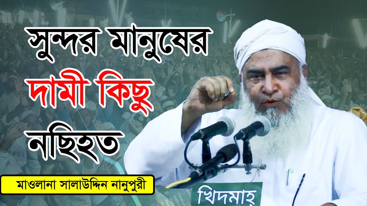 যে বয়ানটি শুনে || মানুষের কান্না আর কান্না  ||  Shah Sala Uddin Nanupuri || মাওঃ সালাউদ্দিন নানুপুরী