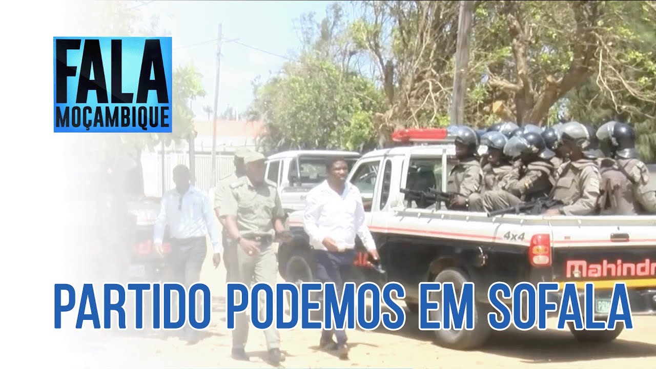 Cidade da Beira: Polícia reforça medidas de segurança com a chegada de Venâncio Mondlane @Portal FM | Fala Moçambique