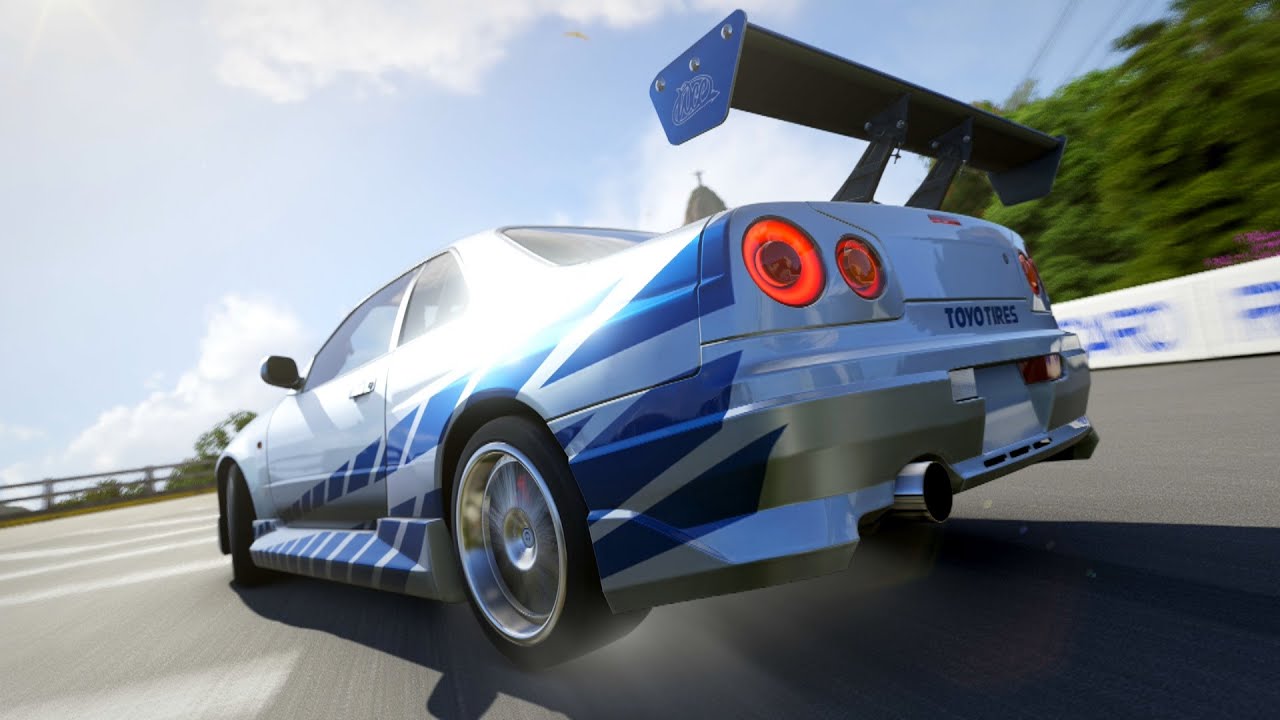 Forza 6 | Paul Walker's 2 Fast 2 Furious Nissan Skyline R34 Gameplay & Showcase [1080p 60FPS]