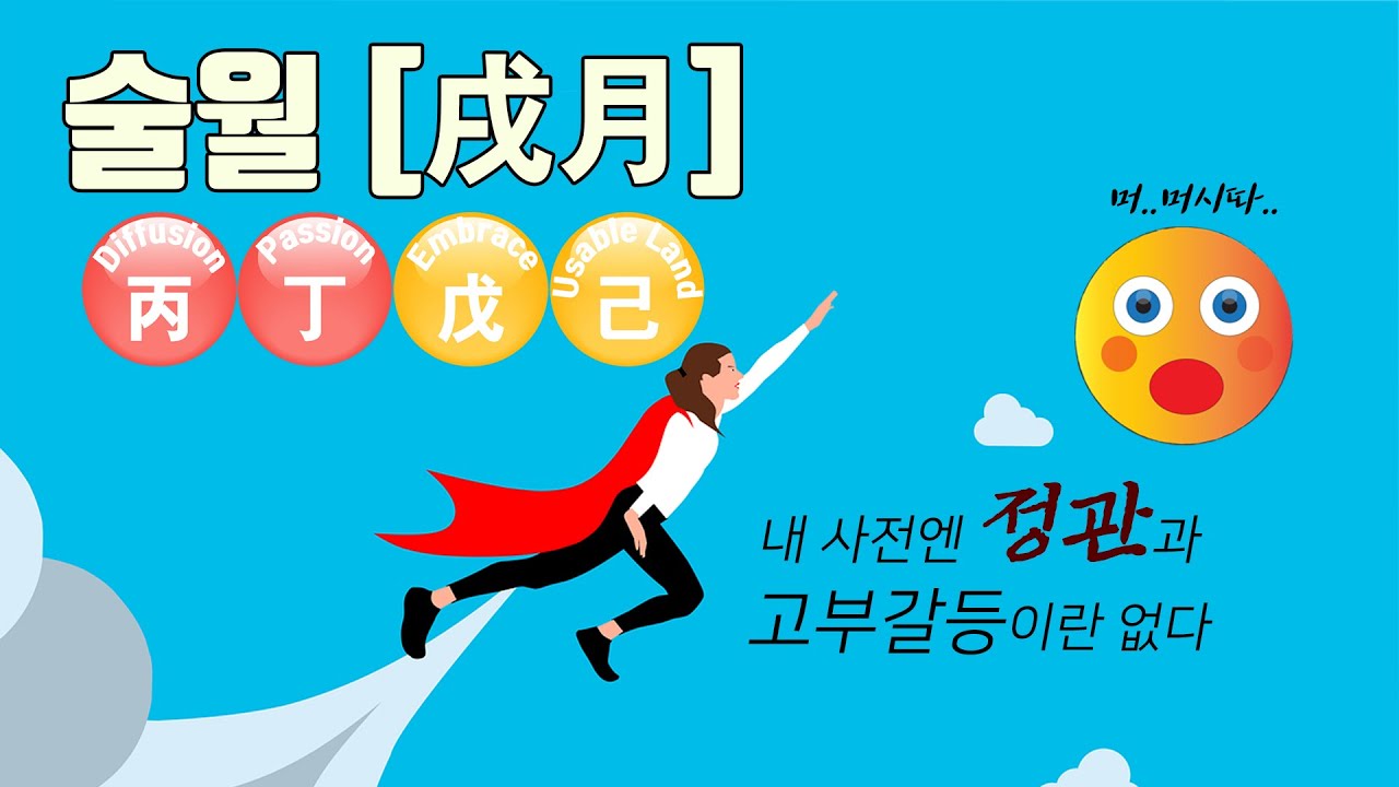 술월 병화 정화 무토 기토 일간의 자평진전 궁통보감 적천수 등등