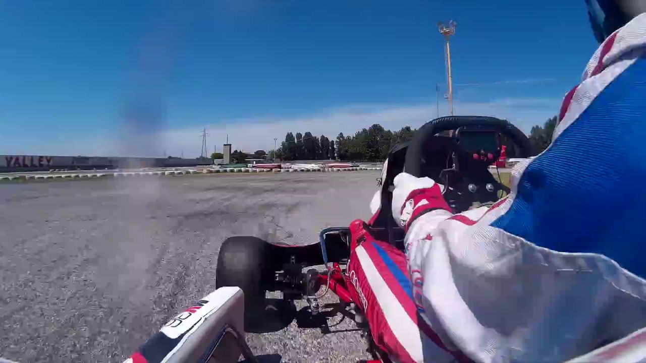 Urbinati Luca free practice Kz3 Happy Valley kart Cervia