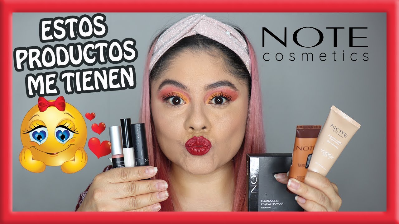 ¿NOTE COSMETICOS UNA MARCA QUE VALE LA PENA? | PRODUCTOS PARA PIEL LUMINOSA| ClauCam Channel