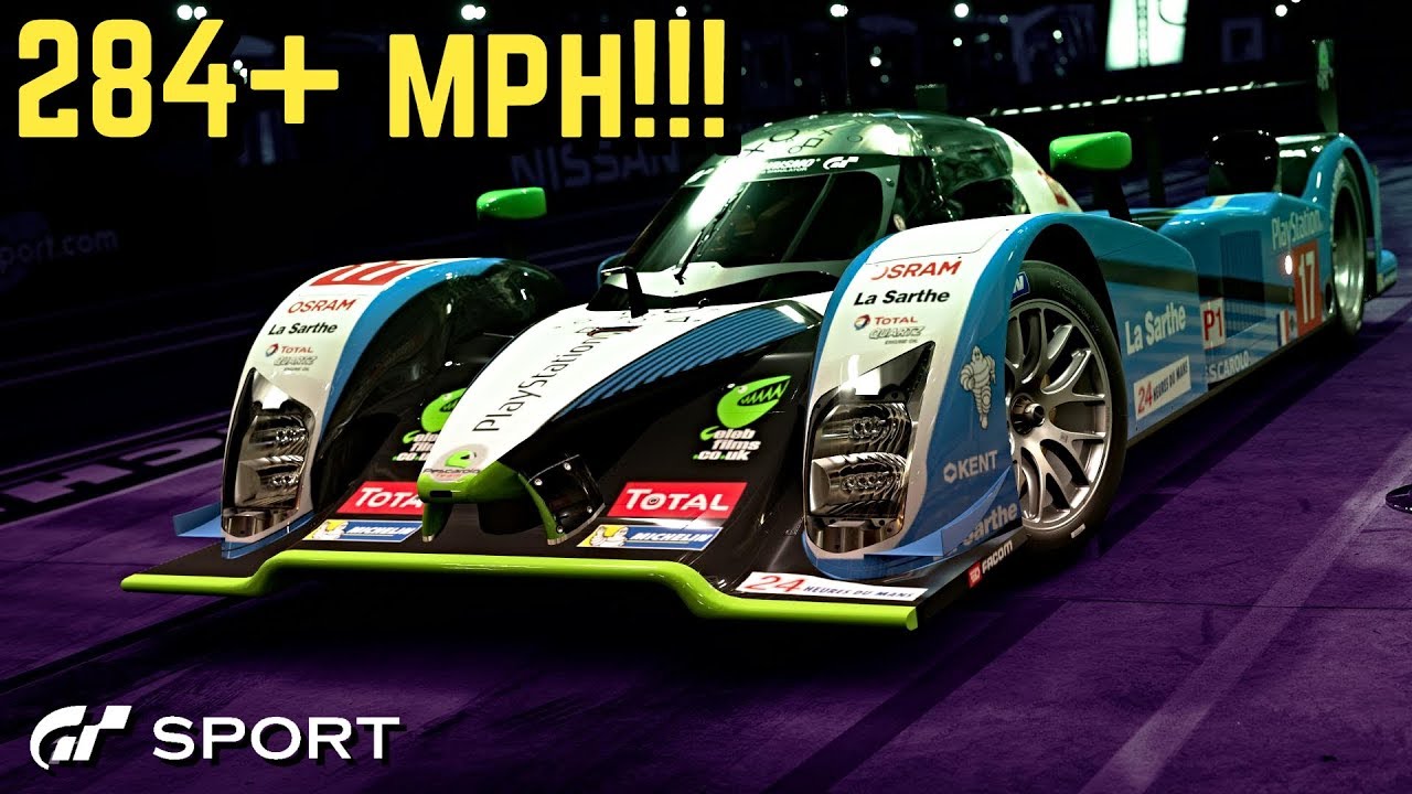 GT SPORT : 284+ MPH Peugeot 908 Setup!!