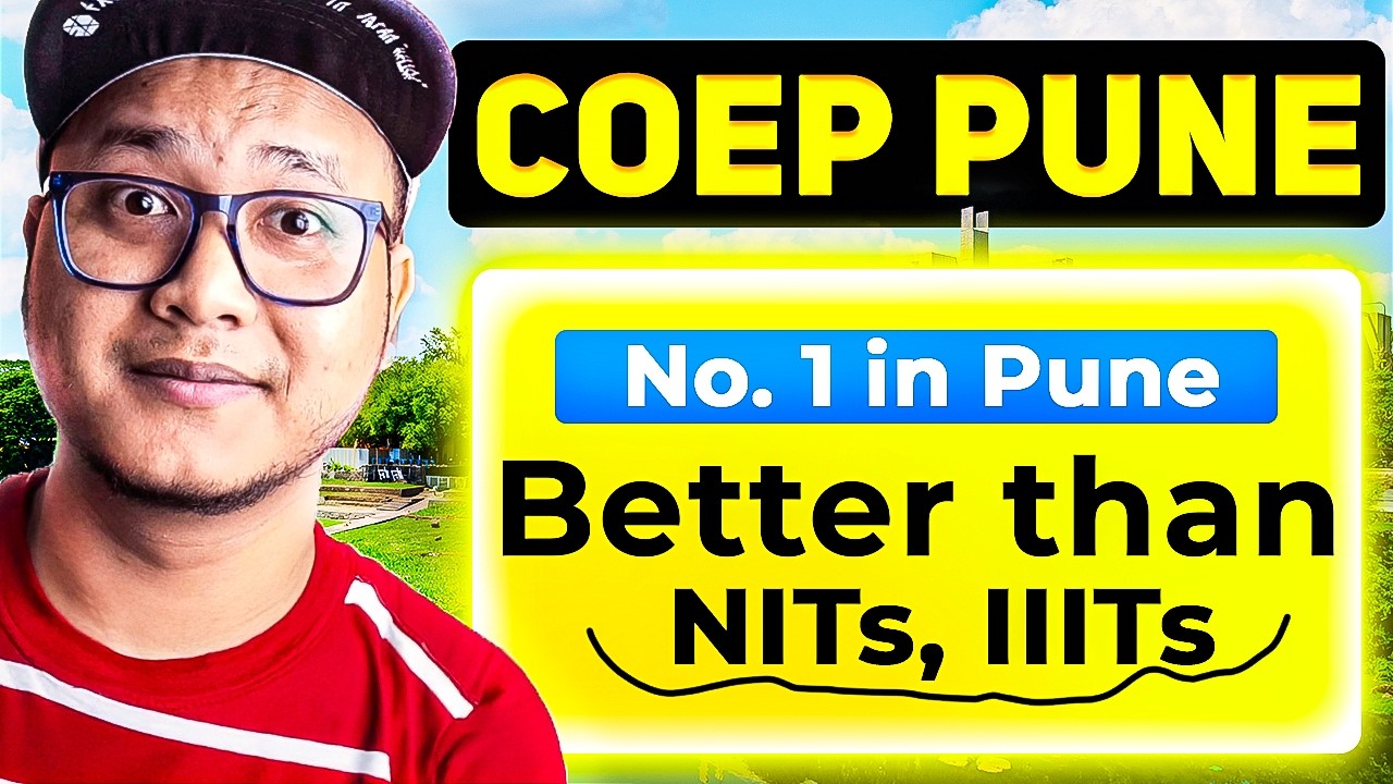 COEP Pune EXPOSED 😂 Better Than NITs & IIITs? | Placements, Fees, Full Review!