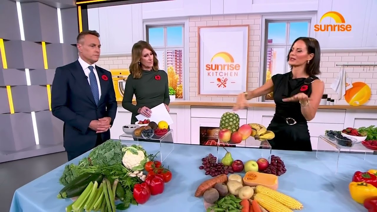 Понимание фруктов и овощей | Sunrise On 7 | С Сарой Ди Лоренцо