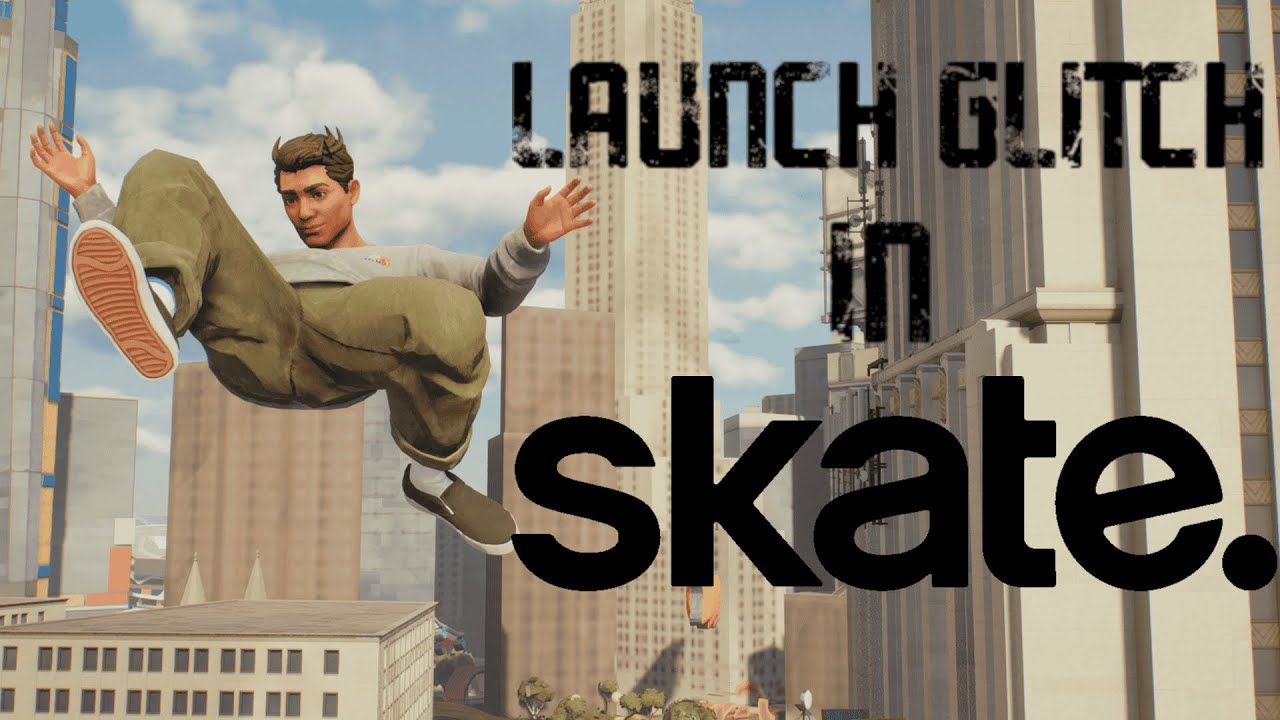 NEW Launch Glitch in SKATE! (Tutorial)