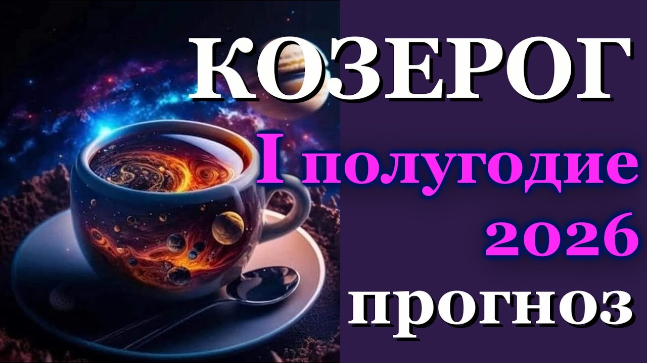♑КОЗЕРОГ  - ТАРО ПРОГНОЗ ПЕРВОЕ ПОЛУГОДИЕ 2026 г / ♑ CAPRICORN - І HALF YEAR 2026 / РАСКЛАД  ТАРО