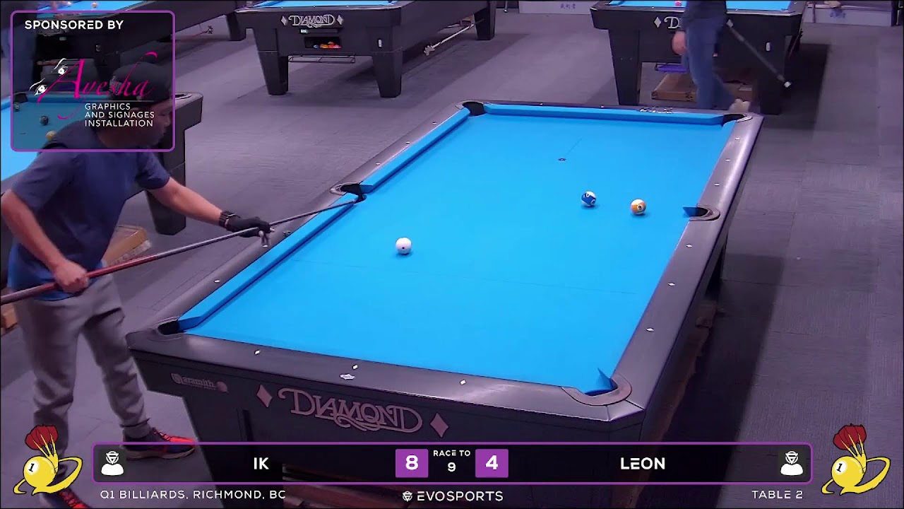 IK vs LEON - Q1 BILLIARDS - TABLE 2 | EvoSports