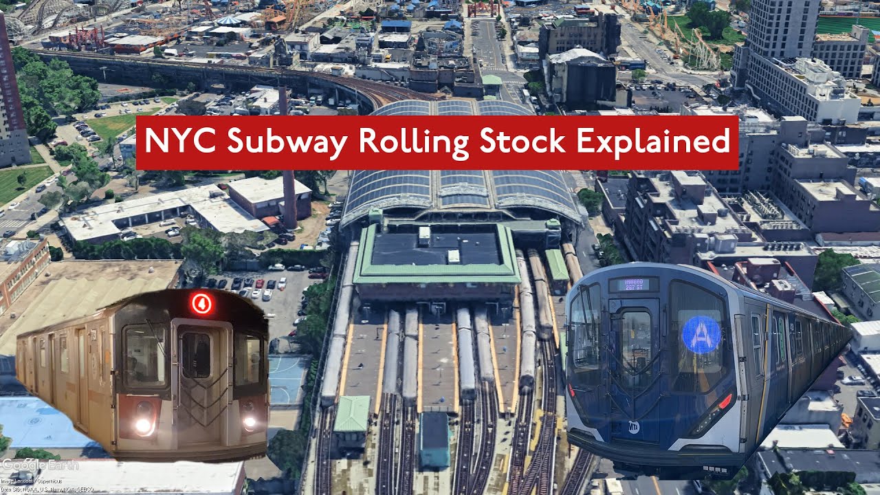 NYC Subway (and other NYC Rail Transit) Rolling Stock Explained