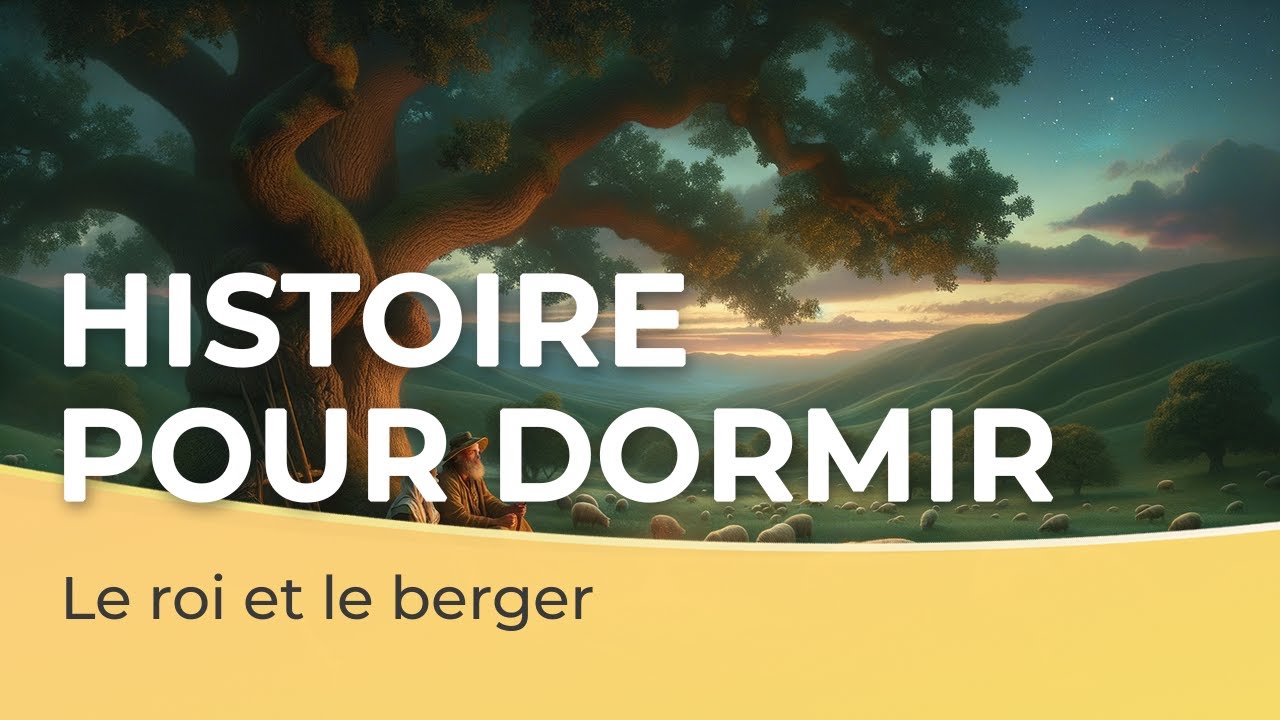 Histoire pour dormir 👑🐑 | Le roi et le berger | Voix homme