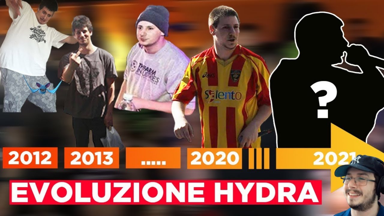 L'EVOLUZIONE DI HYDRA [2012-2021] MIGLIORI RIME *REAZIONE*
