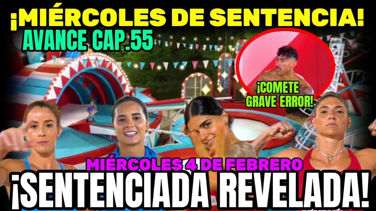 AVANCE CAP. 55 EXATLÓN EEUU MIÉRCOLES DE SENTCIA! SENTCIADA REVELADA #exatloneeuu 