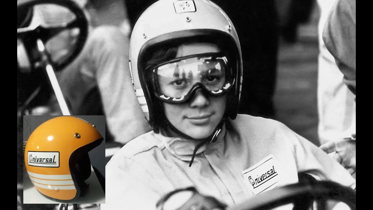 Ayrton Senna - 1973 First Official Race Replica Helmet - Scale 1/1