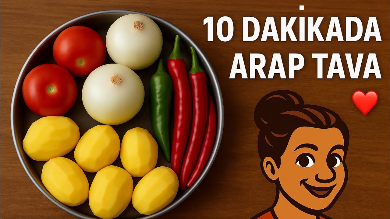 10 Dakikada Hazır !Lokum Gibi Arap Tava❤️Pratik ve Nefis 😋 