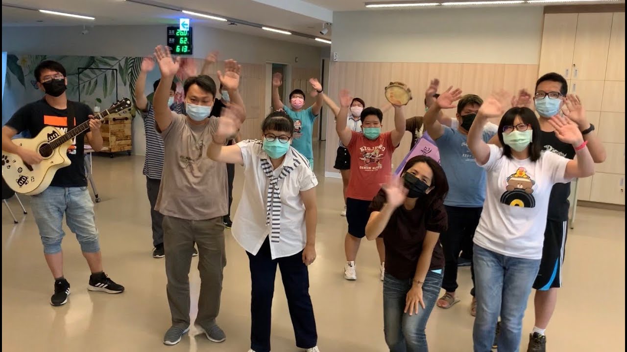 高雄市立凱旋醫院附設社區復健中心-未來天團類-活力多更多(隊名)-復元路上手牽手(戲劇歌唱音樂表演)