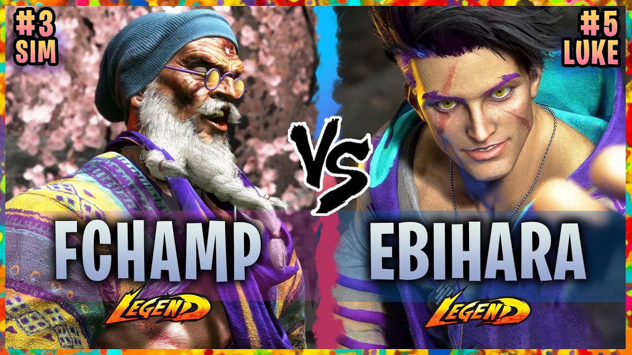 SF6 ▰ Ranked #3 Dhalsim (Fchamp) Vs. Luke (Ebihara)『Street Fighter 6』