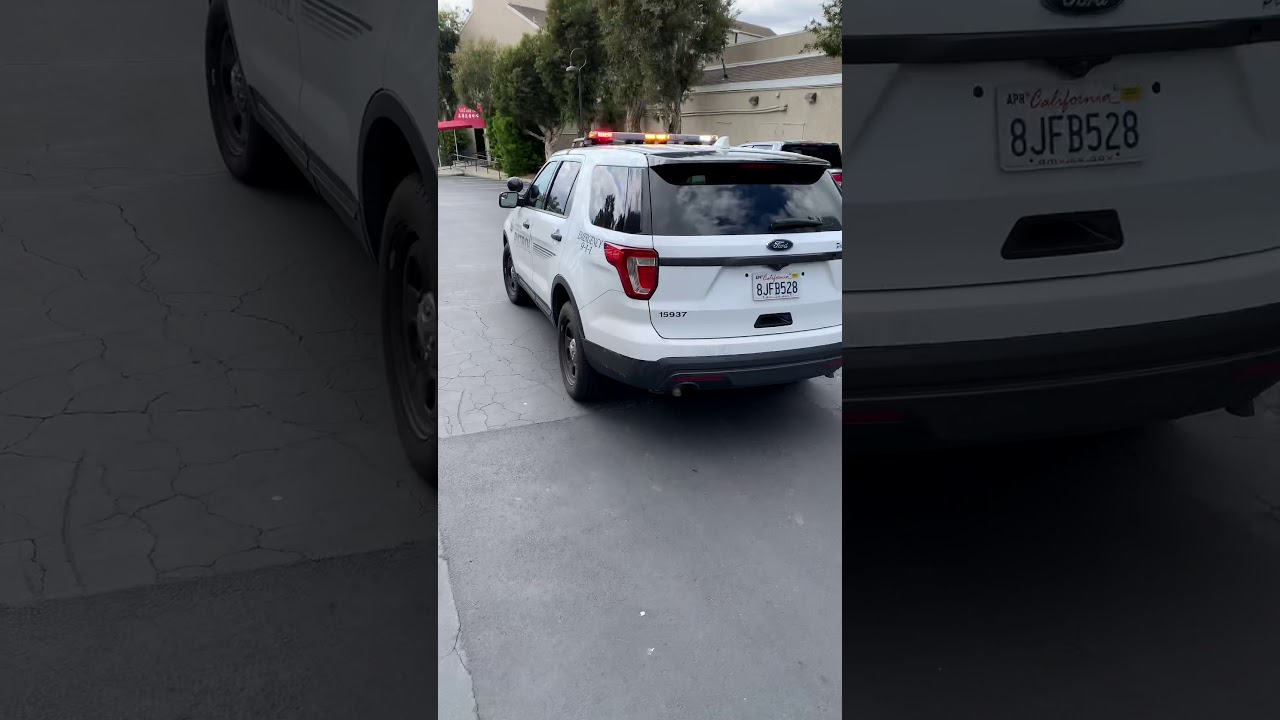 Southwest Patrol SUV Patrol Reporting To A Call