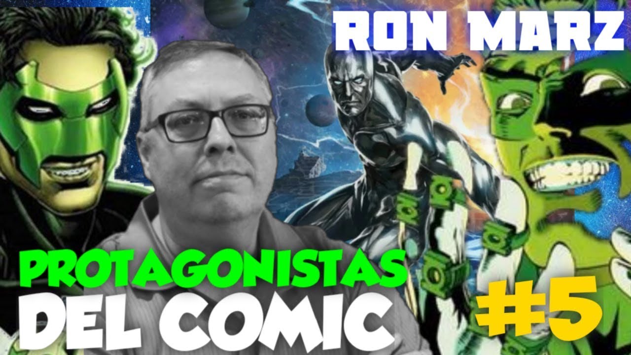 INTERVIEW WITH RON MARZ | #greenlantern #haljordan #kylerayner #SILVERSURFER #DC #MARVEL #parallax