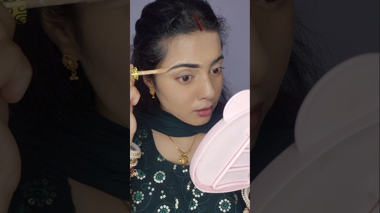 How to make eyebrows #trending #viral #ytshorts #beautyvault #skincare #love #newyoutuber